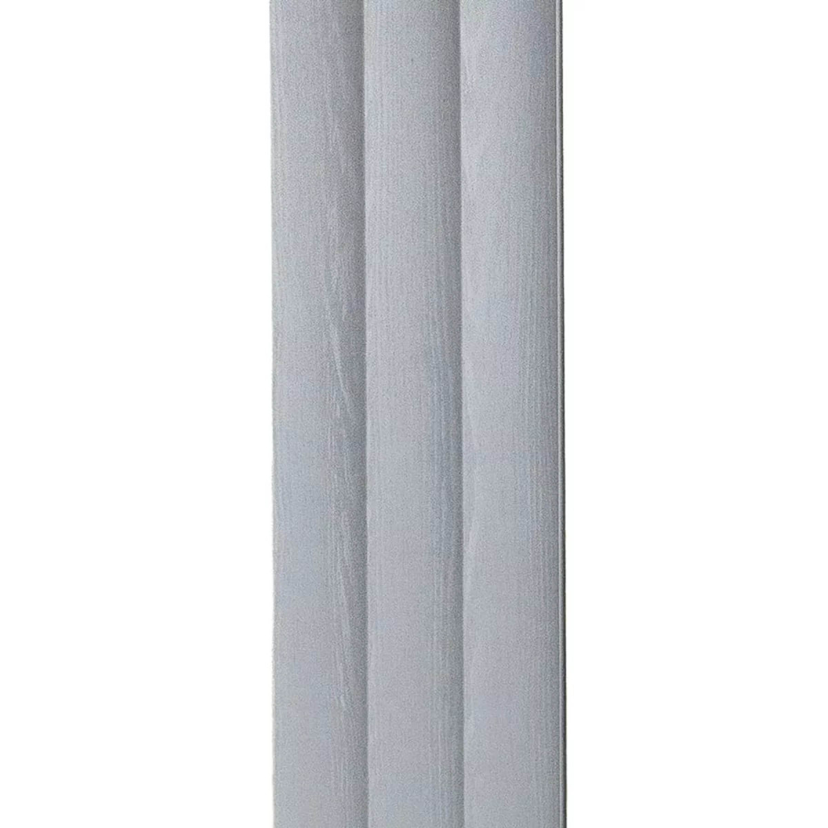 Рейка декоративна WPC стінова 205x14x2900мм SW-00003015 Срібляста