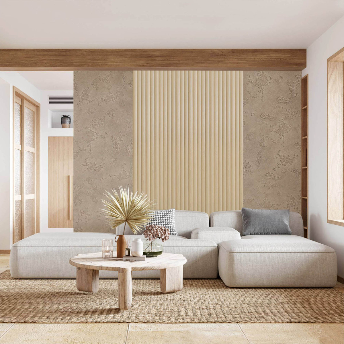 Рейка декоративна WPC стінова 205х14×2900мм SW-00003016 Ванільний Клен