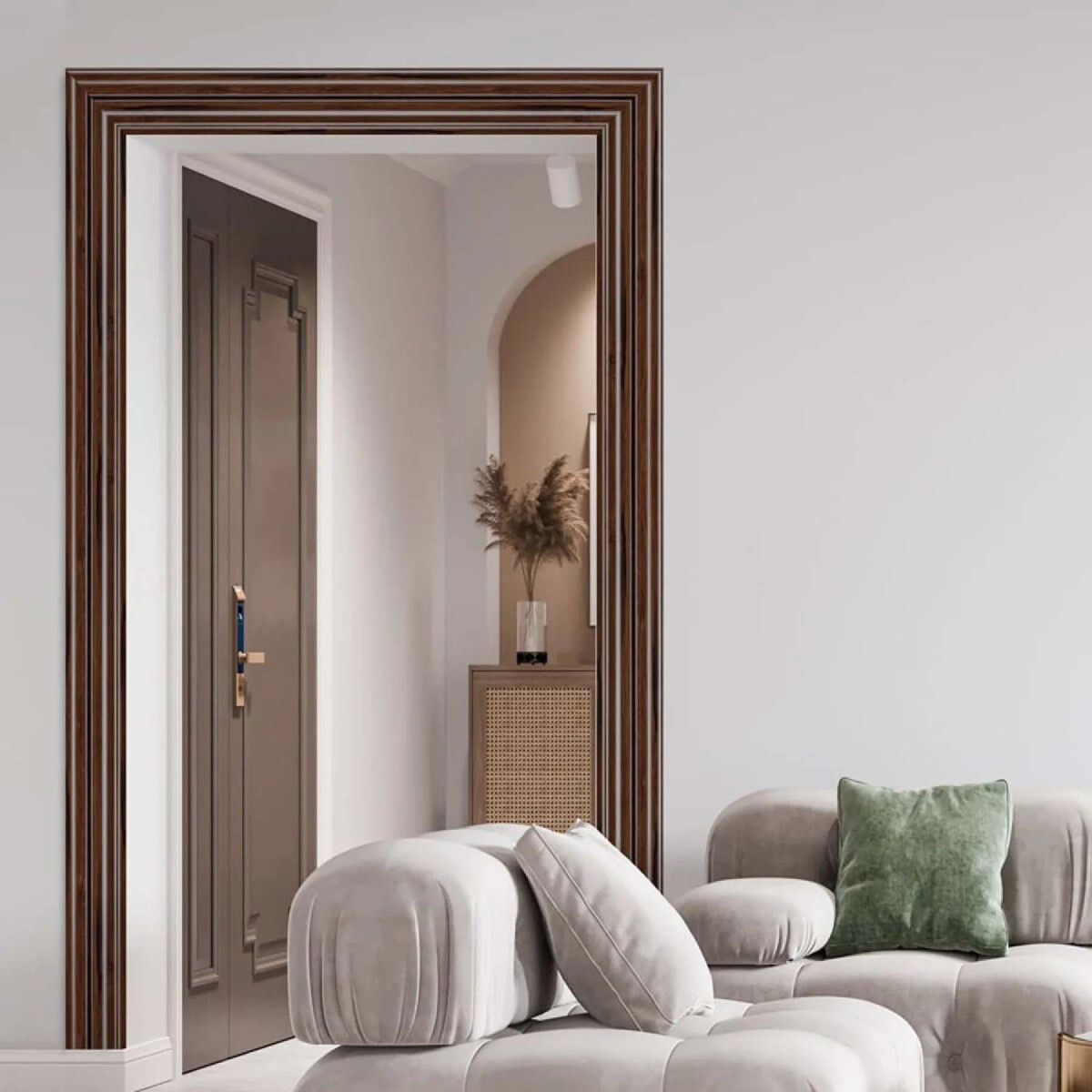 Рейка декоративна PS 2900x120x12 мм Бронзовий венге SW-00002144