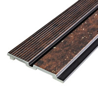 Рейка декоративна PS 2900х120х12мм Мідна із золотими вкрапленнями SW-00001747