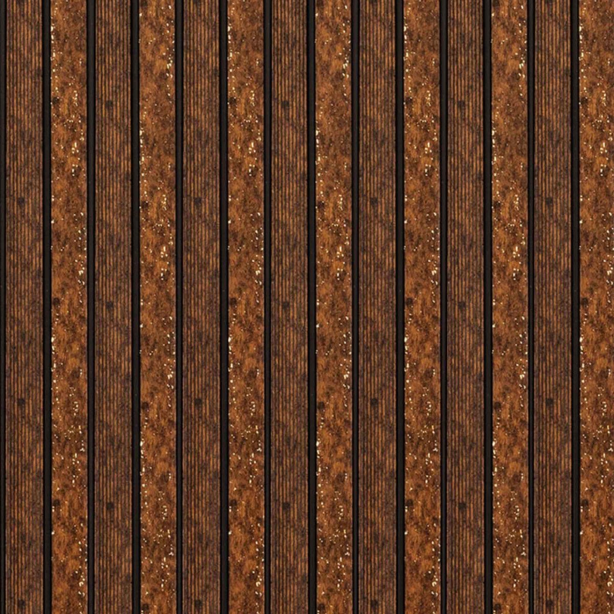 Рейка декоративна PS 2900х120х12мм Мідна із золотими вкрапленнями SW-00001747