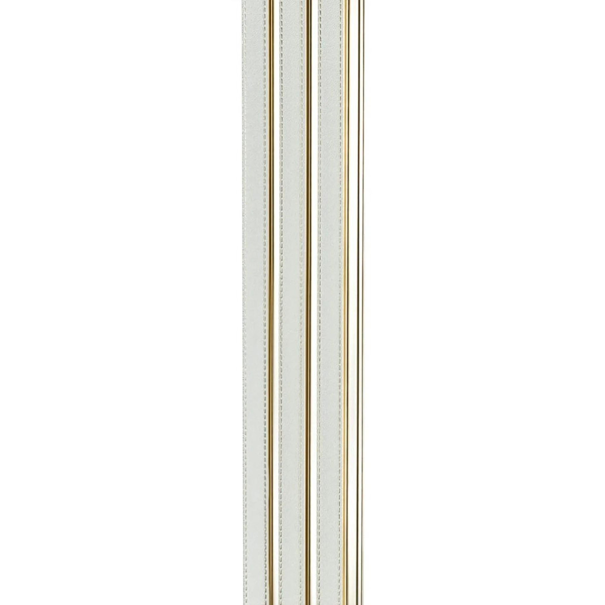 Рейка декоративна PS Під білу шкіру із золотом 2900х120х12мм SW-00002130