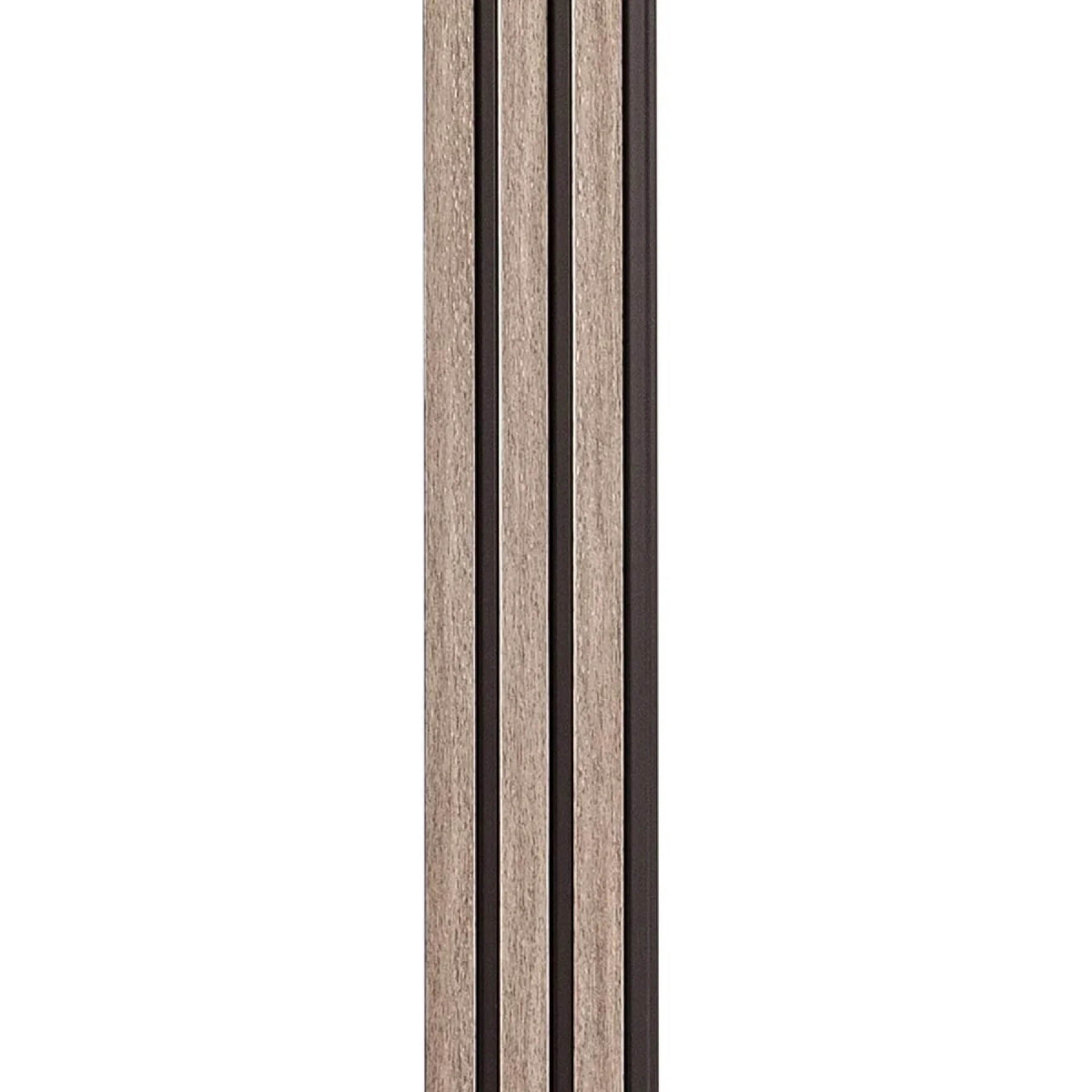 Декоративна рейка PS Сіро-коричнева 2900х120х12мм SW-00001744