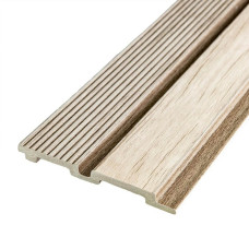 Декоративна рейка PS Світле дерево 2900х120х12мм SW-00001750