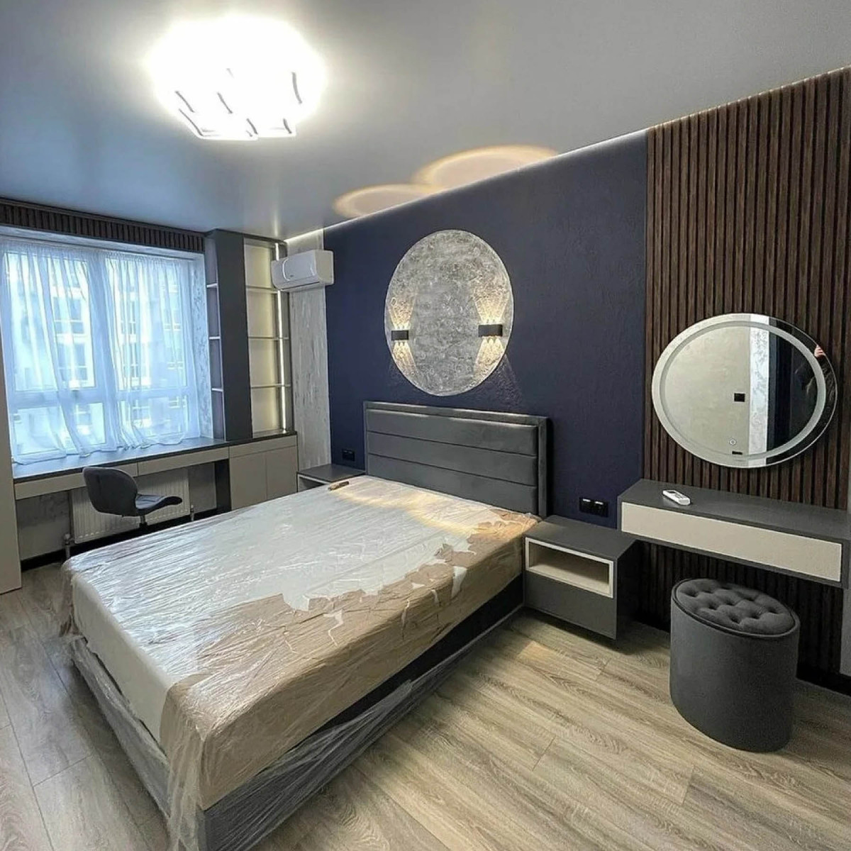 Рейка декоративна PS Темний горіх 2900х120х12мм SW-00001745