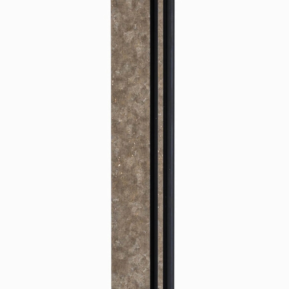 Рейка декоративна PS Сіро-коричнева із золотом 2900х120х12мм SW-00002138