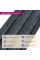 Рейка декоративна PS 2900x120x12мм Темний графіт SW-00002128