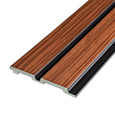 Рейка декоративна PS 2900x120x12мм Темний дуб SW-00001746