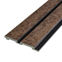 Рейка декоративна PS 2900х120х12мм Шоколадний мармур SW-00001754