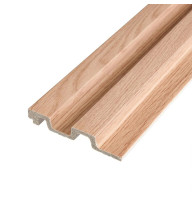 Декоративна рейка PS 2900х120х20мм Бук SW-00002145