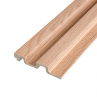 Декоративна рейка PS 2900х120х20мм Бук SW-00002145