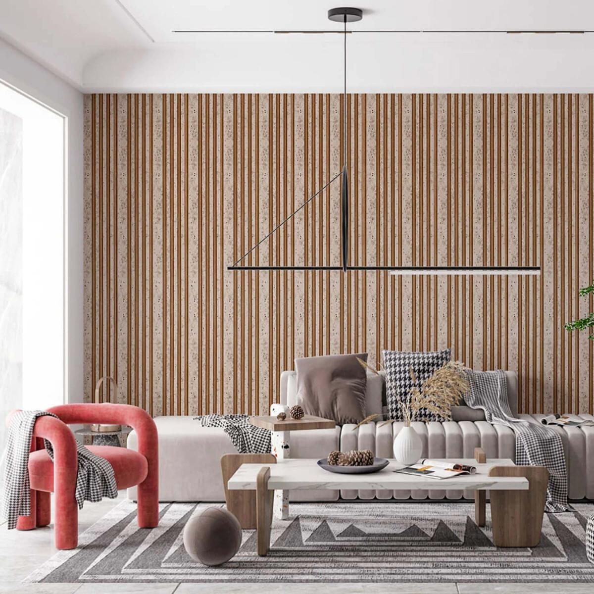 Рейка декоративна PS 2900x120x11мм Світлий мармур із золотими вкрапленнями SW-00002141