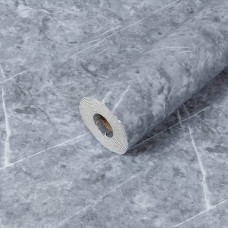 Самоклеюча стінова PET плитка в рулоні 1200x3000x2 мм Сірий Моноліт SW-00002668