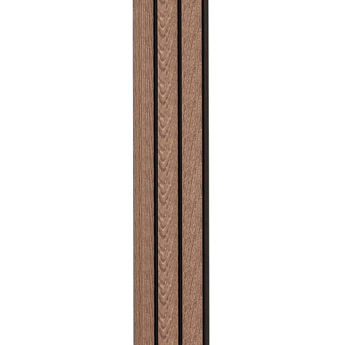 Декоративна рейка Горіх PS 2900×120×12 мм SW-00001739