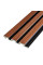 Рейка декоративна 2900х120х12мм PS колір Каштановий SW-00001743