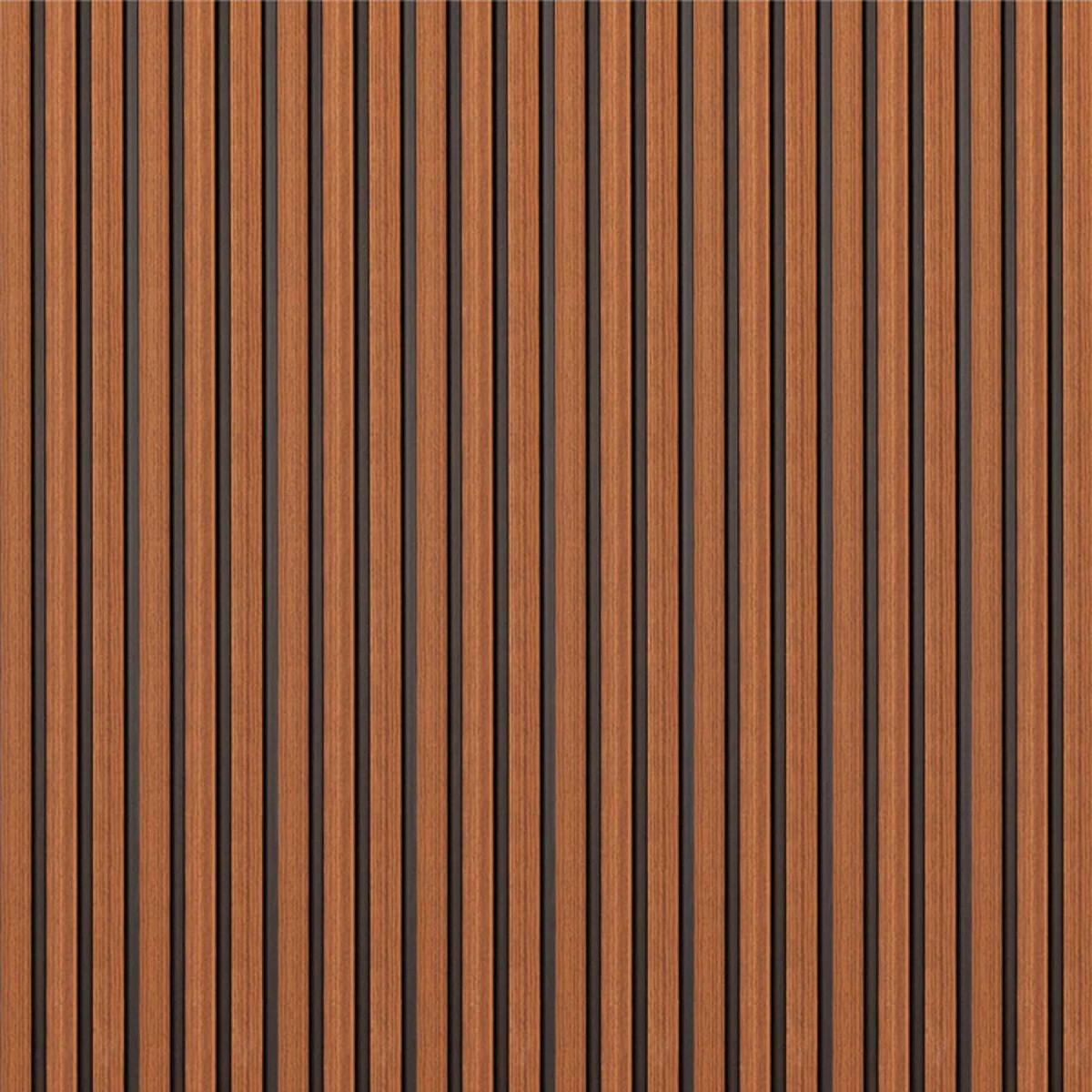 Рейка декоративна 2900х120х12мм PS колір Каштановий SW-00001743