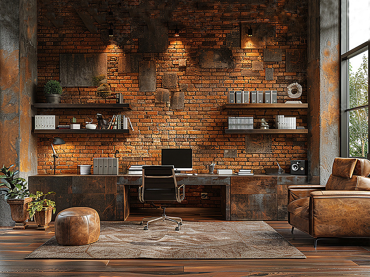Цегляна кладка в стилі Лофт