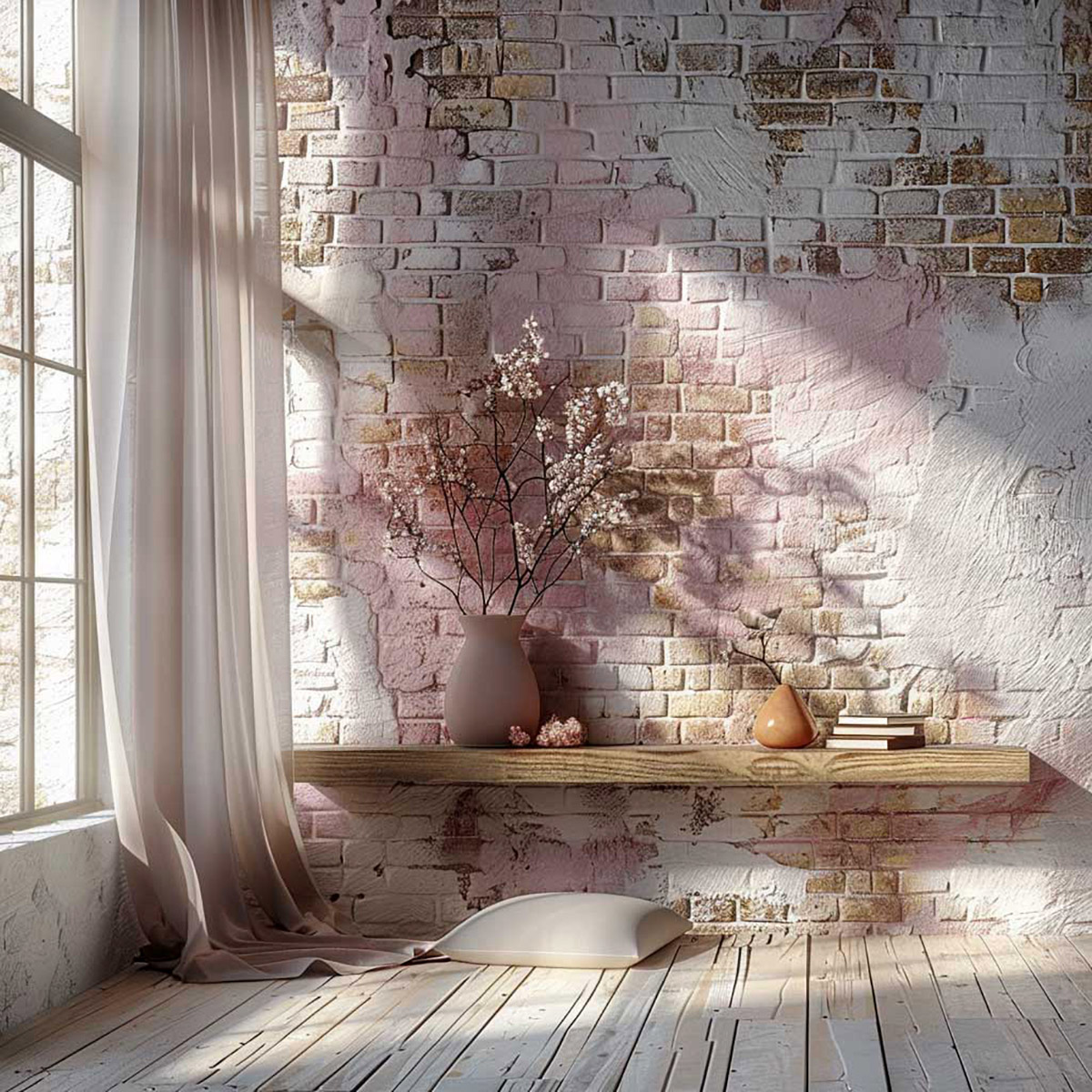 Варіанти оздоблення стін цеглою