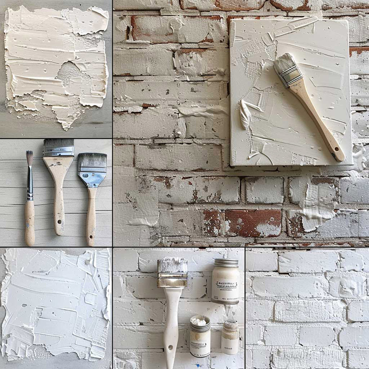 Експерименти з фарбуванням цегли