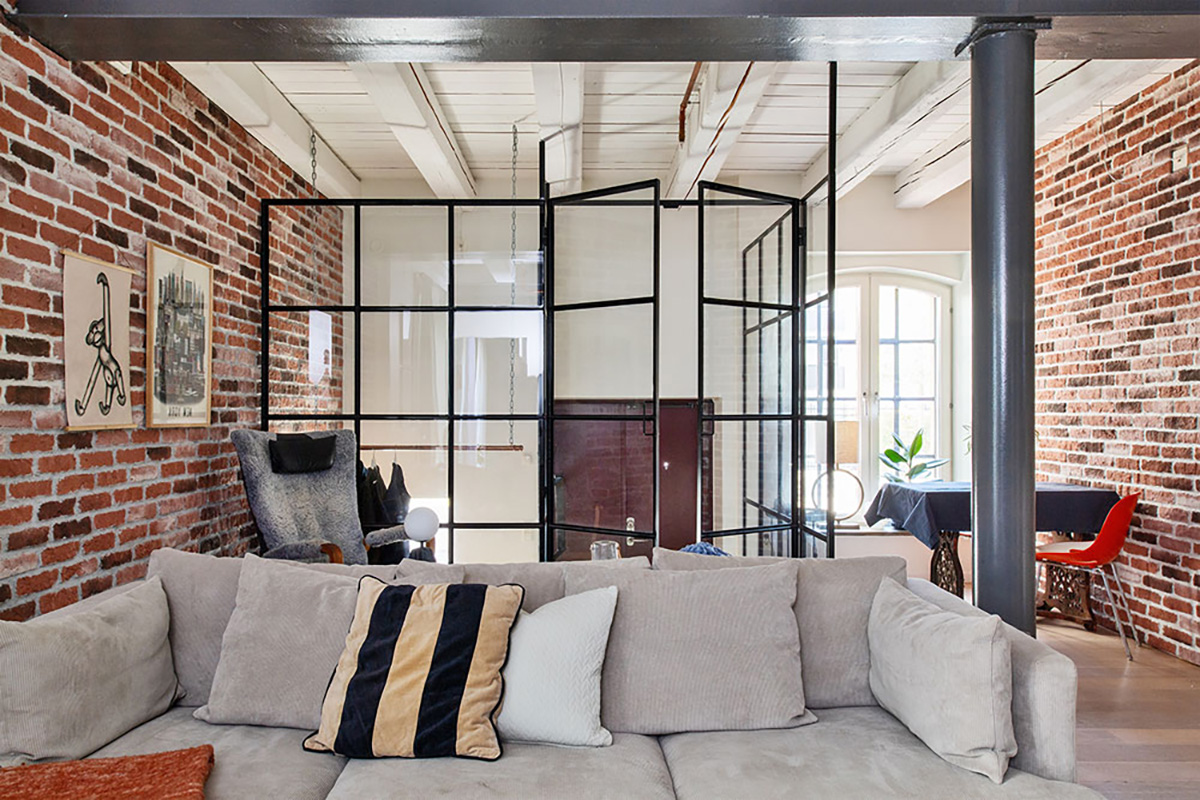 Оформлення передпокою гіпсовим каменем