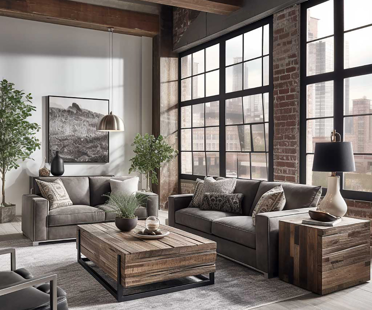 Індустріальні елементи в дизайні