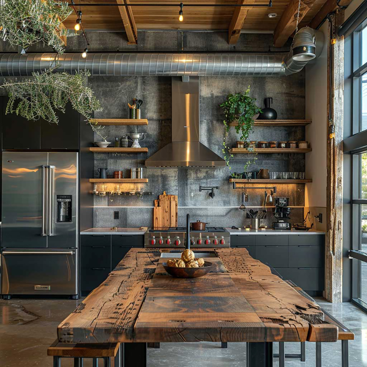 Комбінація гладких та рельєфних поверхонь