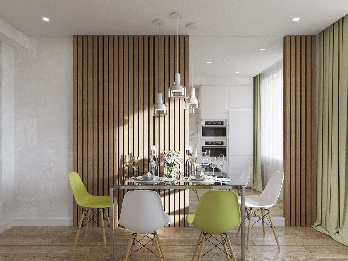 Декоративні рейки на кухні