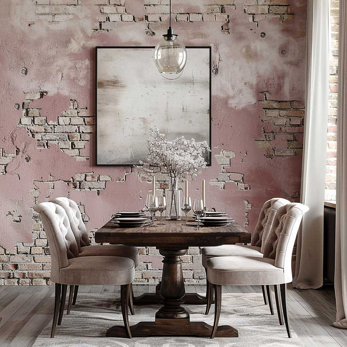 Облицювання барної стійки гіпсовим каменем