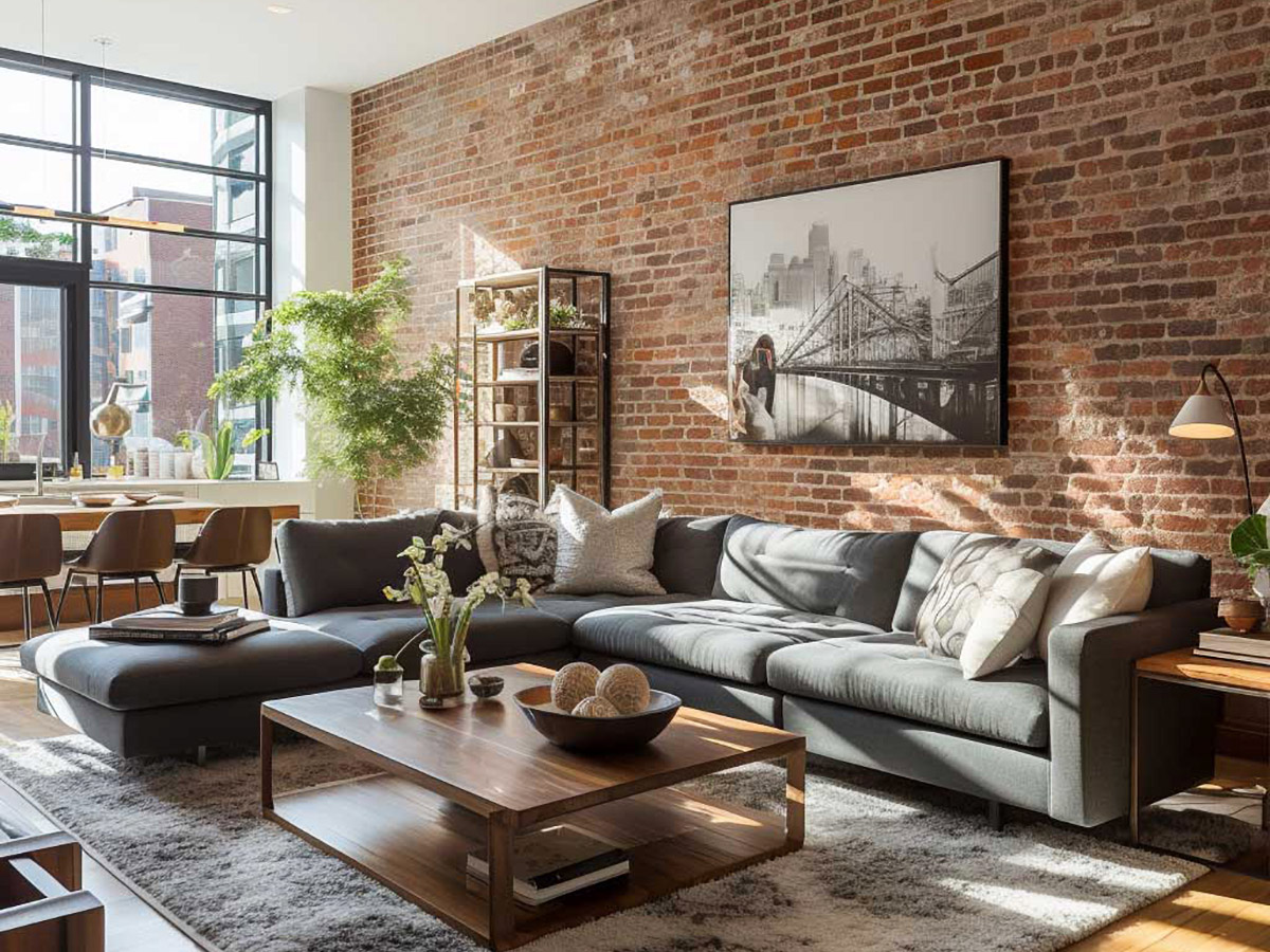 Варіанти оздоблення стін: гіпсова плитка